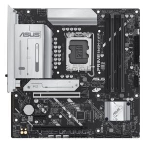 Asus PRIME B860M-A WIFI, Intel B860, 1851, Micro ATX, 4 DDR5, HDMI, 2 DP, Wi-Fi 6E, 2.5G LAN, 2x M.2 - Image 1