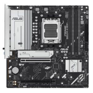 Asus PRIME B850M-A WIFI, AMD B850, AM5, Micro ATX, 4 DDR5, HDMI, 2 DP, Wi-Fi 6E, 2.5G LAN, 3x M.2 - Image 1