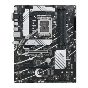 Asus PRIME B760-PLUS D4, Intel B760, 1700, ATX, 4 DDR4, VGA, HDMI, DP, 2.5G LAN, PCIe5, 3x M.2 - Image 1