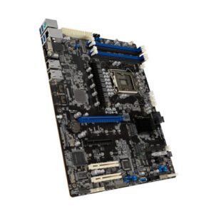 Asus P12R-E Server MB, Intel C252, 1200 for Xeon E-2300, ATX, 4 DDR4, Dual GB LAN, Mgmt LAN, 2x M.2 - Image 1