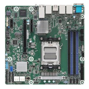 Asrock Rack B650D4U-2L2T/BCM, AMD B650E, AM5, Micro ATX, 4 DDR5, HDMI, DP, 2x 10G LAN, IPMI Remote Management, PCIe5, 1x M.2 - Image 1