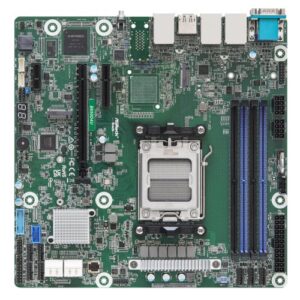 Asrock Rack B650D4U, AMD B650E, AM5, Micro ATX, 4 DDR5, HDMI, DP, 2x GB LAN, IPMI Remote Management, PCIe5, 2x M.2 - Image 1