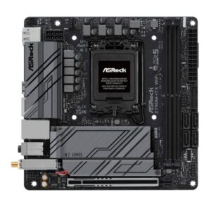 Asrock Z790M-ITX WIFI, Intel Z790, 1700, Mini ITX, 2 DDR5, HDMI, DP, eDP, Wi-Fi 6E, 2.5G & GB LAN, PCIe5, 2x M.2 - Image 1