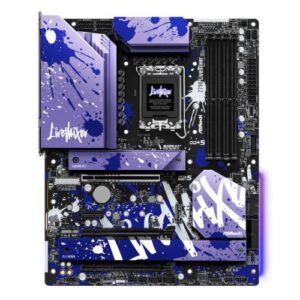 Asrock Z790 LIVEMIXER, Intel Z790, 1700, ATX, 4 DDR5, HDMI, DP, eDP, 2.5G LAN, PCIe5, RGB, 5x M.2 - Image 1