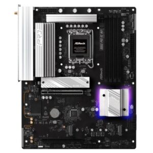 Asrock B860 PRO RS WIFI, Intel B860, 1851, ATX, 4 DDR5, HDMI, DP, Wi-Fi 6E, 2.5G LAN, RGB, 3x M.2 - Image 1