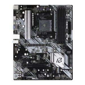 Asrock B550 PHANTOM GAMING 4, AMD B550, AM4, ATX, 4 DDR4, HDMI, XFire, PCIe4, M.2 - Image 1