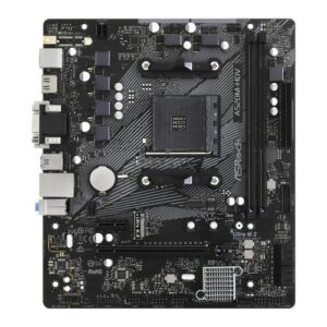 Asrock A520M-HDV, AMD A520, AM4, Micro ATX, 2 DDR4, VGA, DVI, HDMI, M.2 - Image 1