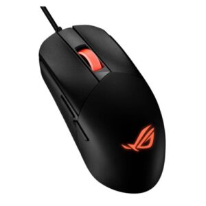 Asus ROG Strix Impact III RGB Ultralight Gaming Mouse, USB, Up to 12000 DPI, Semi-Ambidextrous, Near-Zero Click Latency - Image 1