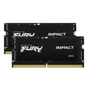 Kingston Fury Impact 64GB Kit (2 x 32GB), DDR5, 5600MHz (PC5-44800), CL40, 1.1V, Intel XMP 3.0, SODIMM Memory - Image 1