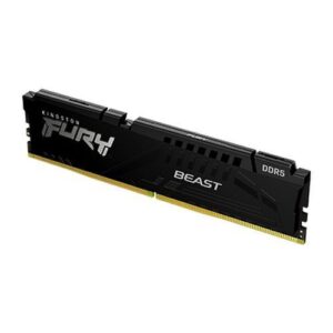 Kingston Fury Beast 16GB, DDR5, 5600MHz (PC5-44800), CL40, 1.25V, ECC, XMP 3.0, PMIC, DIMM Memory - Image 1
