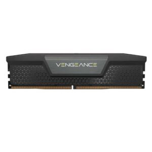 Corsair Vengeance 8GB, DDR5, 5200MHz (PC5-41600), CL40, 1.25V, PMIC, AMD EXPO & Intel XMP 3.0, Black, DIMM Memory, OEM (Anti Static Bag) - Image 1