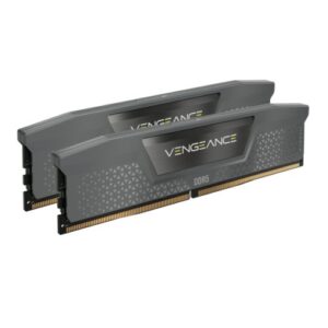 Corsair Vengeance 64GB Kit (2 x 32GB), DDR5, 5600MHz (PC5-44800), CL40, 1.25V, PMIC, AMD EXPO & Intel XMP 3.0, Grey, DIMM Memory - Image 1