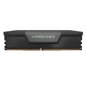 Corsair Vengeance 32GB, DDR5, 5200MHz, CL40, 1.25V, PMIC, AMD EXPO & Intel XMP 3.0, Black, DIMM Memory, OEM (Anti Static Bag) - Image 1