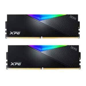 ADATA XPG Lancer RGB 32GB Kit (2 x 16GB), DDR5, 6400MHz, CL32, 1.4V, ECC, AMD EXPO & Intel XMP 3.0, PMIC, DIMM Memory - Image 1
