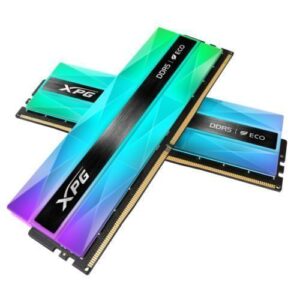 ADATA XPG Lancer Neon RGB 48GB Kit (2 x 24GB), DDR5, 8000MHz, CL40, 1.45V, ECC, PMIC, XMP 3.0, DIMM Memory - Image 1