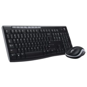 Logitech MK270 Wireless Keyboard and Mouse Desktop Kit, USB, Spill Resistant - Image 1