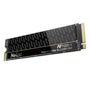 Netac 4TB NV7000-T M.2 NVMe Gen4 SSD, M.2 2280, PCIe4, 3D NAND, R/W 7300/6700 MB/s, Heatspreader - Image 1