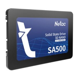 Netac 1TB SA500 SSD, 2.5", SATA3, 3D NAND, R/W 530/475 MB/s, 7mm - Image 1
