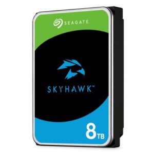 Seagate 3.5", 8TB, SATA3, SkyHawk Surveillance Hard Drive, 256MB Cache, 16 Drive Bays Supported, 24/7, CMR, OEM - Image 1
