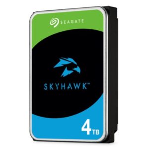 Seagate 3.5", 4TB, SATA3, SkyHawk Surveillance Hard Drive, 256MB Cache, 16 Drive Bays Supported, 24/7, CMR, OEM - Image 1