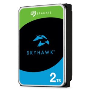 Seagate 3.5", 2TB, SATA3, SkyHawk Surveillance Hard Drive, 256MB Cache, 8 Drive Bays Supported, 24/7, CMR, OEM - Image 1