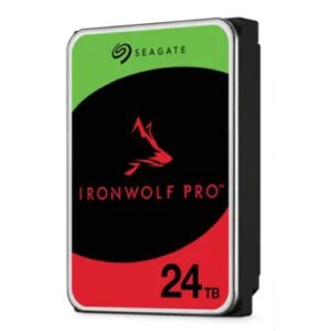 Seagate 3.5", 24TB, SATA3, IronWolf Pro NAS Hard Drive, 7200RPM, 512MB Cache, CMR, OEM - Image 1