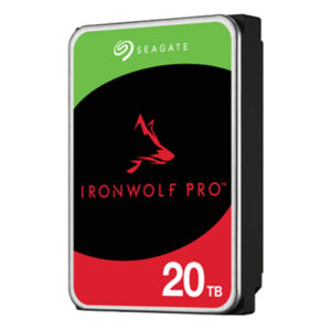 Seagate 3.5", 20TB, SATA3, IronWolf Pro NAS Hard Drive, 7200RPM, 256MB Cache, CMR, OEM - Image 1