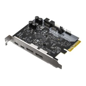 Asrock Thunderbolt 4 AIC, PCI Express, 2 x Thunderbolt 4 Type-C, 2 x DisplayPort IN, 1 x USB 2.0, TBT Header - Image 1