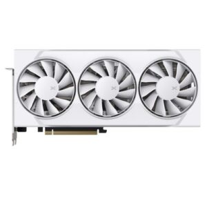 XFX Swift RX9060 XT OC White Triple Fan Gaming Edition 16GB, PCIe5, 16GB DDR6, HDMI, 2 DP, 3320MHz Clock, Overclocked - Image 1
