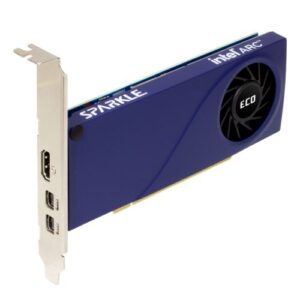 Sparkle Intel Arc A310 ECO, 4GB DDR6, HDMI, 2 Mini DP, 1000MHz Clock, Low Profile (Bracket Included) - Image 1