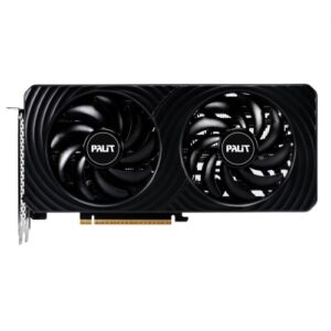 Palit RTX5060 Ti DUAL OC, PCIe5, 8GB DDR7, HDMI, 3 DP, 2632MHz Clock, RGB Lighting, Overclocked - Image 1