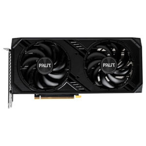 Palit RTX4070 DUAL,12GB DDR6, HDMI, 3 DP, 2475MHz Clock, RGB Lighting - Image 1