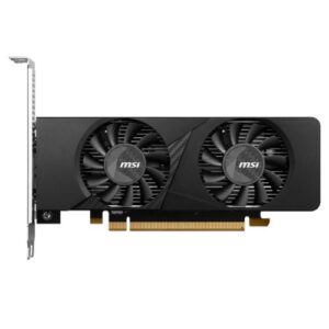MSI RTX3050 LP 6G OC, 6GB DDR6, 2 HDMI, DP, 1492MHz Clock, Overclocked, Low Profile (Bracket Included) - Image 1