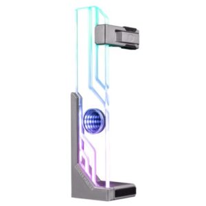 Cooler Master Atlas ARGB GPU Support Bracket, Infinity Mirror Design, Edge-Lit ARGB Tempered Glass, Aluminium Stand - Image 1