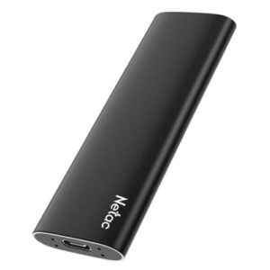 Netac Z Slim 1TB M.2 External SSD, USB 3.2 Gen2 Type-C, Up to 550MB/s, Aluminium - Image 1