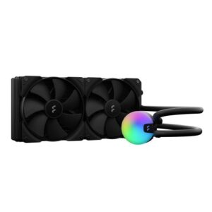 Fractal Design Lumen S28 V2 280mm Liquid CPU Cooler, ARGB Pump, 2x 140mm PWM Fans - Image 1