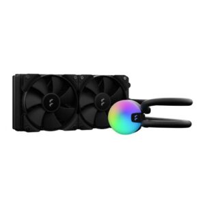 Fractal Design Lumen S24 V2 240mm Liquid CPU Cooler, ARGB Pump, 2x 120mm PWM Fans - Image 1