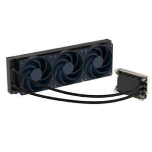 Cooler Master PL360 SPR Edition 360mm Workstation Liquid CPU Cooler, LGA4677, Industrial-Grade Structural Design, Mobius 120 Fans, Black - Image 1