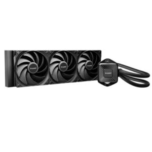Be Quiet! Pure Loop 3 360mm Liquid CPU Cooler, 3x Pure Wings 3 Daisy-chained PWM Fans, PWM Pump w/ 6-Pole Motor, Black - Image 1