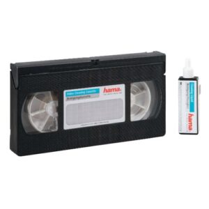 Hama VHS/S-VHS Video Cleaning Tape with Cleaning Fluid - Image 1