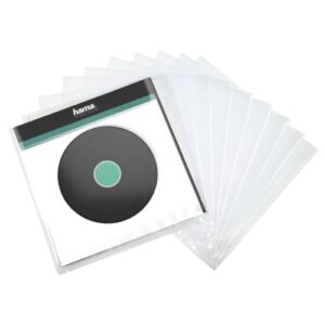 Hama LP Outer Sleeves x10, Transparent - Image 1