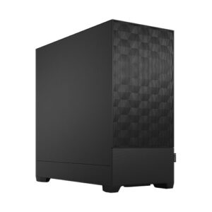 Fractal Design Pop Air (Black Solid) Gaming Case, ATX, Hexagonal Mesh Front, 3 Fans - Image 1