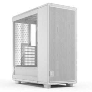 Fractal Design Epoch (White TG Clear) Case w/ Clear Window, ATX, 3x Momentum 12 Fans, Mesh Top & Front, USB-C 20Gbps