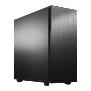 Fractal Design Define 7 XL (Black Solid) Gaming Case, E-ATX, Modular Design, 3 Fans, Fan Hub, Sound Dampening, USB-C - Image 1