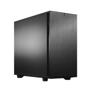 Fractal Design Define 7 (Black Solid) Gaming Case, E-ATX, Multibracket, 3 Fans, Fan Hub, Silence-optimized, USB-C - Image 1