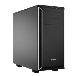 Be Quiet! Pure Base 600 Gaming Case, ATX, 2 x Pure Wings 2 Fans, Silver Trim - Image 1