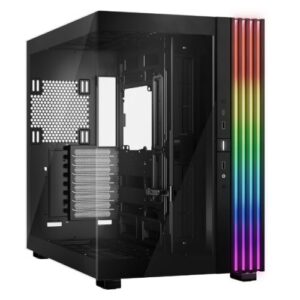 Be Quiet! Light Base 900 DX ARGB Gaming Case w/ Glass Front & Side, E-ATX, Invertible, 3M ARGB Strip & Controller, USB-C, Asus BTF Compatible, Black - Image 1