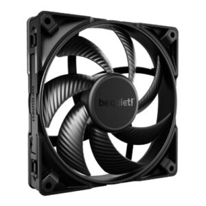 Be Quiet! (BL099) Silent Wings Pro 4 140mm PWM Case Fan, Black, Up to 2400 RPM, 3x Speed Switch, Fluid Dynamic Bearing - Image 1