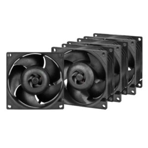 ARCTIC S8038-7K 80mm PWM Server Fans (4 Pack), Continuous Operation, Dual Ball Bearing, 500-7000 RPM