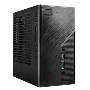Asrock DeskMini B760 Mini Barebone PC, LGA1700 (B760), DDR4 SO-DIMM, 2.5" SATA, M.2, VGA, HDMI, DP, USB-C, 2.5G LAN - No CPU, RAM, Storage or O/S - Image 1